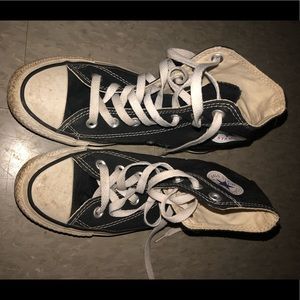 Black Hightop Converse